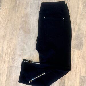 Belle by Kim Gravel -Large Black Jeans-L